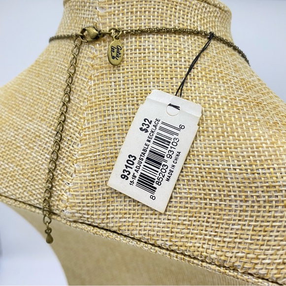 Cookie Lee Teardrop Necklace Vintage - New Old Stock - Picture 4 of 5